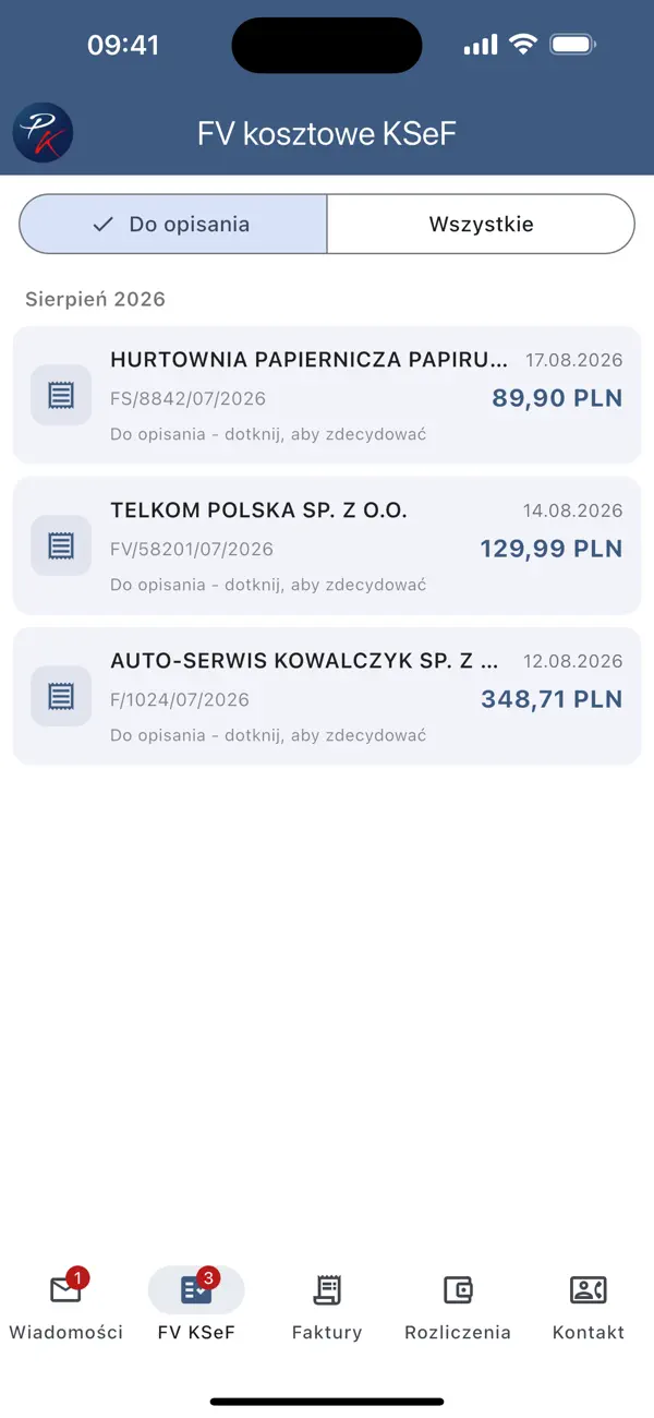 Screenshot #2 pour PolskaKsiegowa