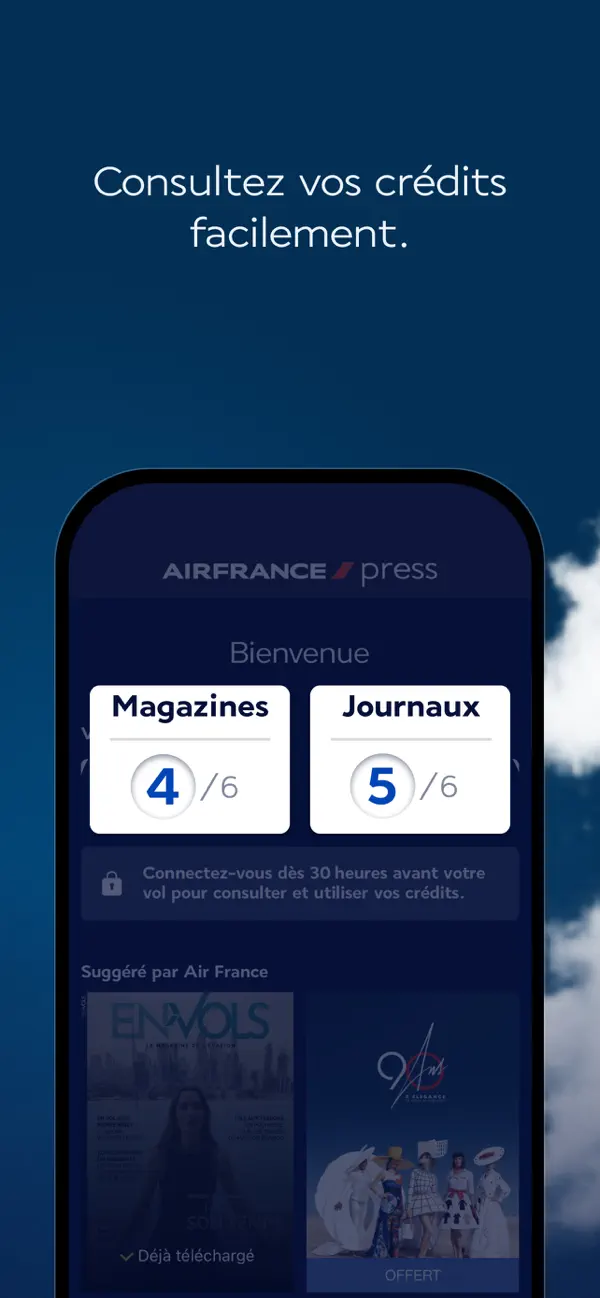 Screenshot #3 pour Air France Press