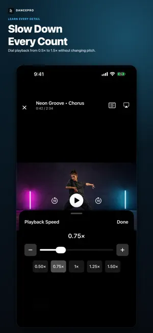 DancePro - Dance Video Trainer screenshot 2