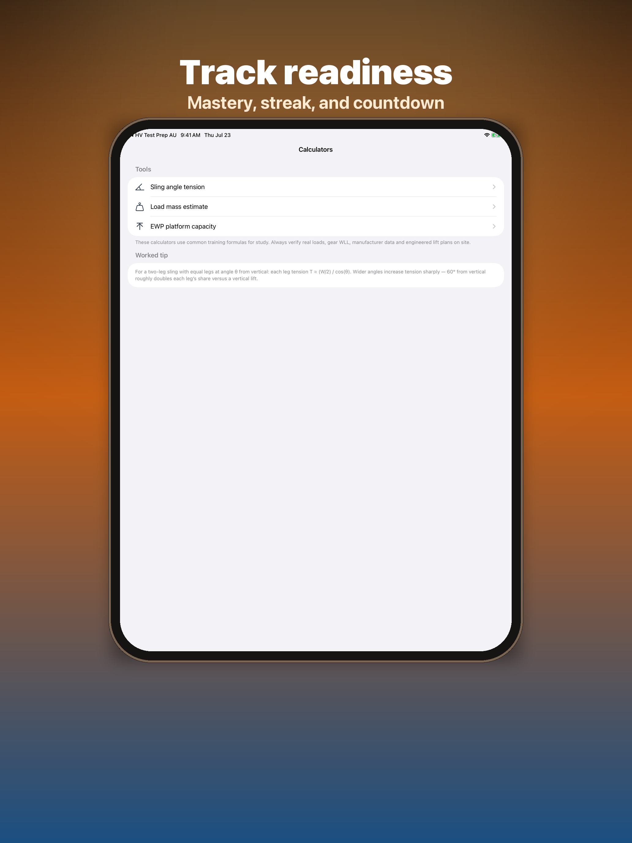 Australian HV Test Prep screenshot 11