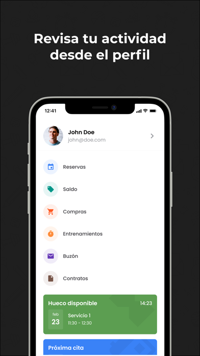 App screenshot