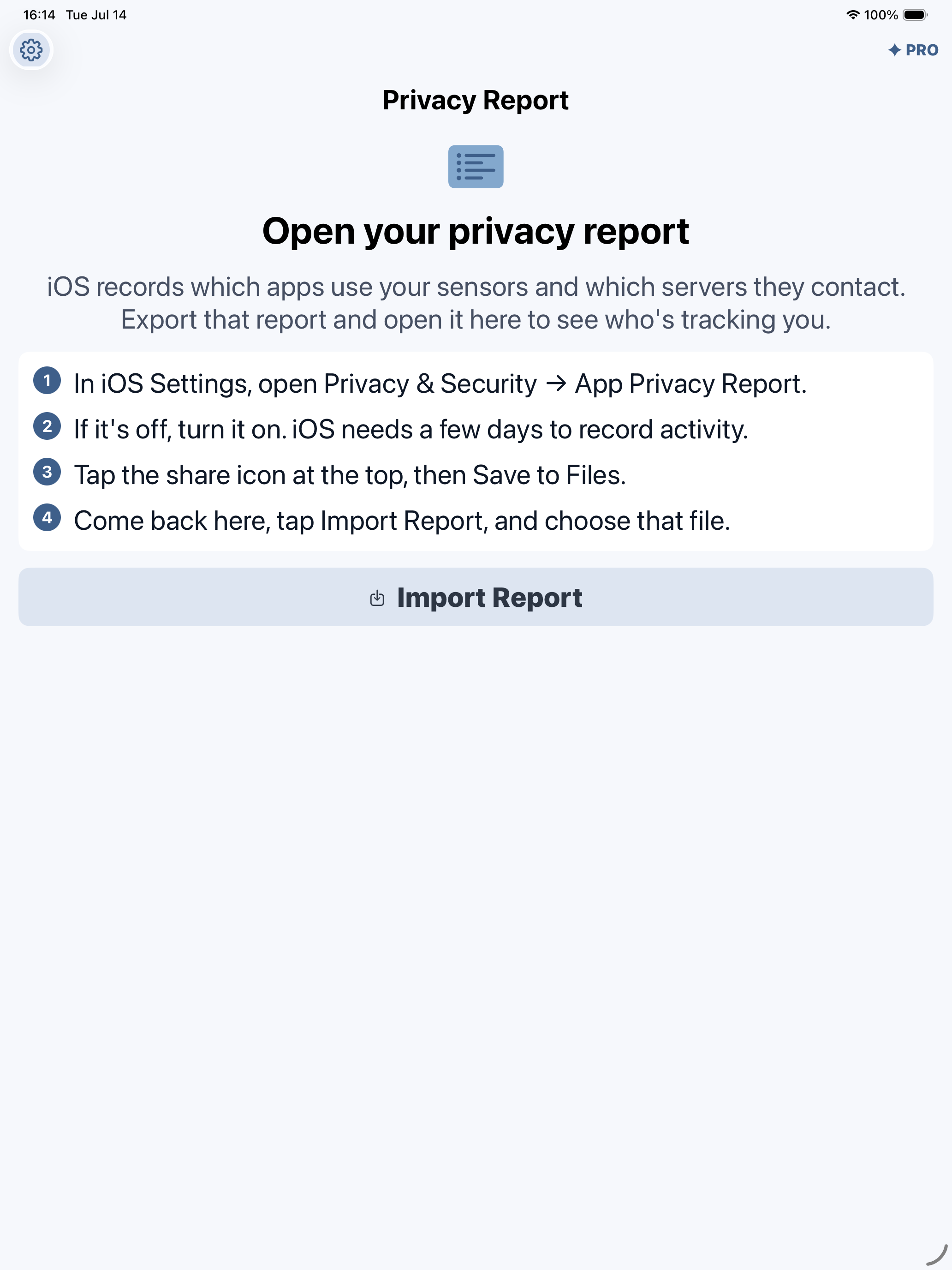 Privacy Report: App Trackers screenshot 8