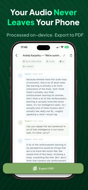 Arca: Offline Voice to Text screenshot 4