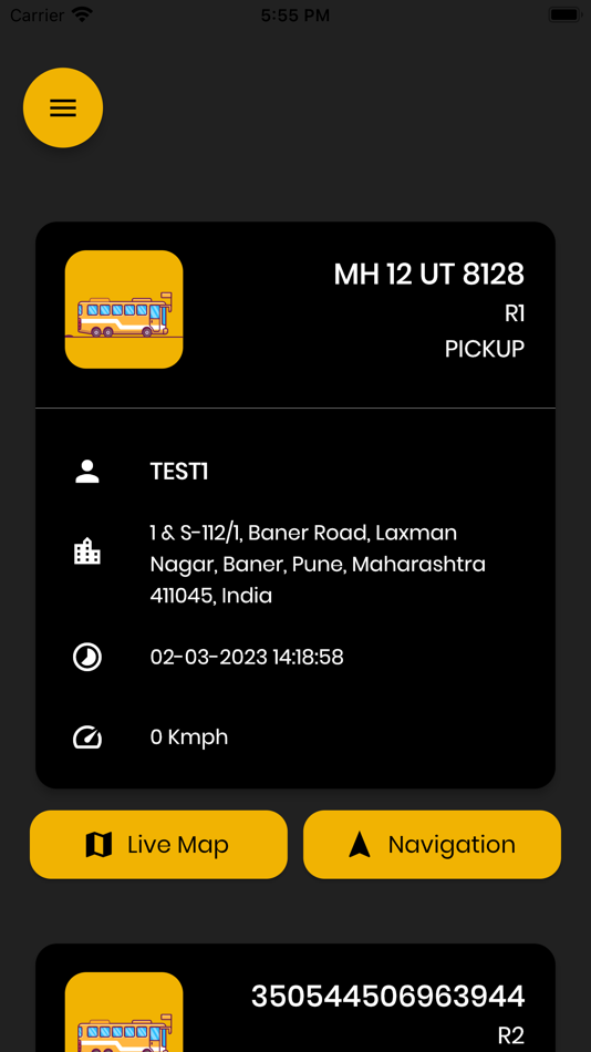 #6. eTechSchoolBus (iOS) Podle: Techlead Software Engineering Pvt. Ltd.