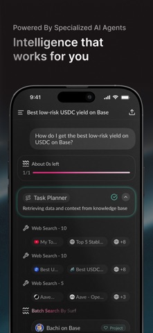Surf – Crypto AI Assistant Screenshot 6 of 6