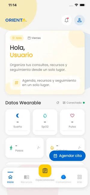 Orienta App screenshot 1