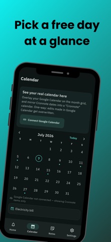 Cronnote: Chain Reminders screenshot