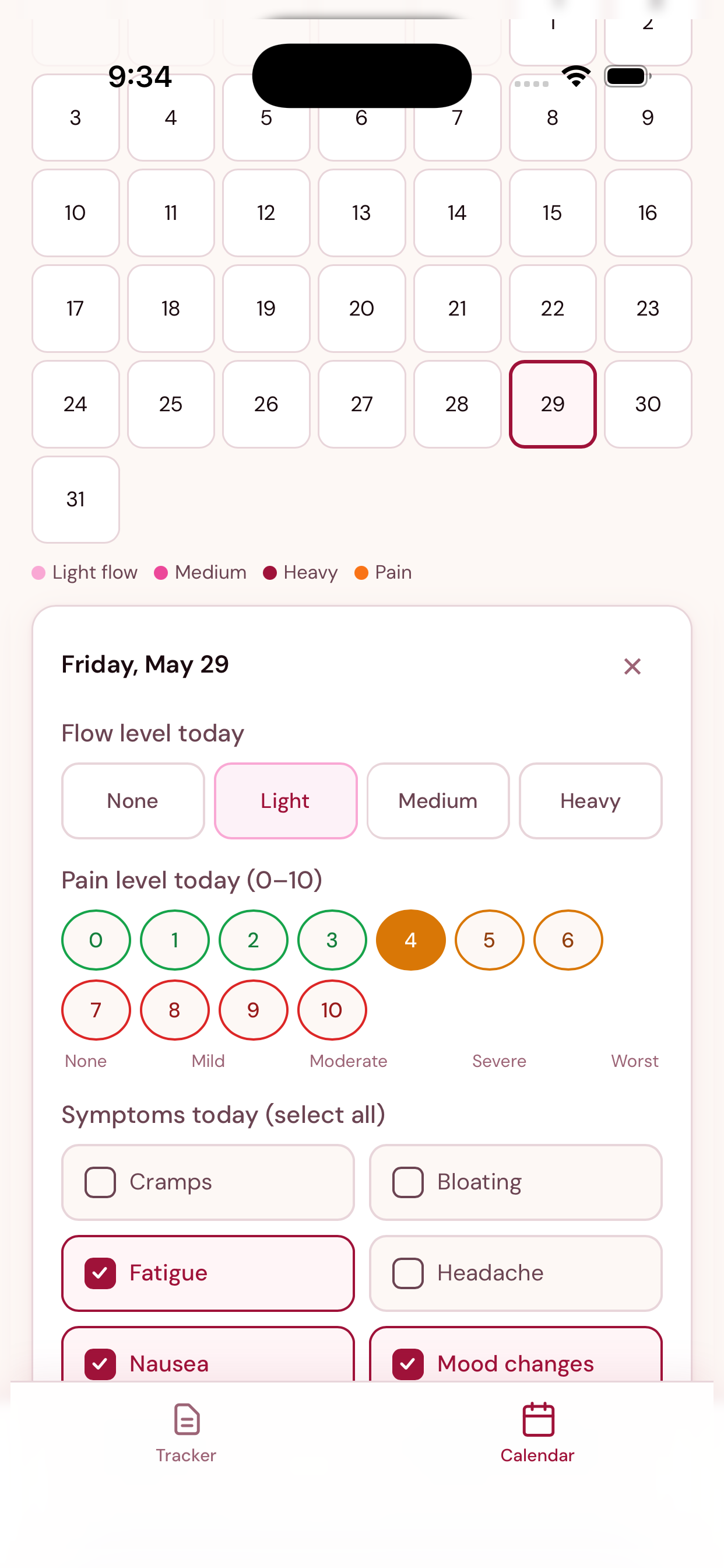 CycleVoice:Period Pain Tracker screenshot 6