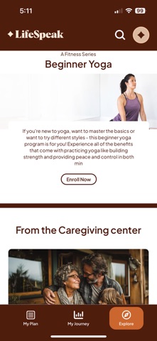 LifeSpeak app screenshot
