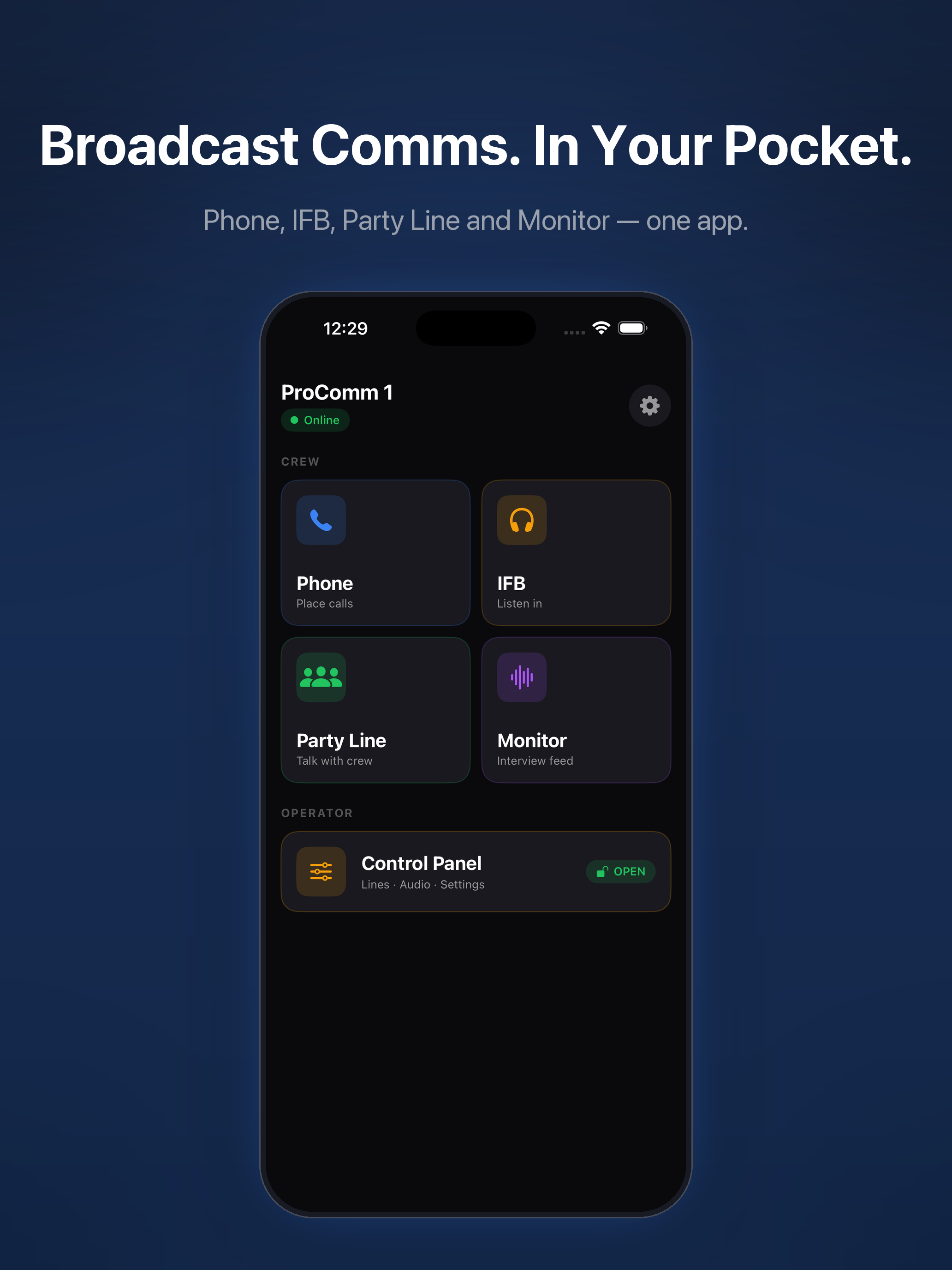 ProComm Broadcast screenshot 11