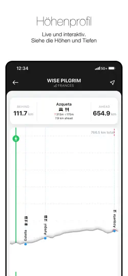 Screenshot von Wise Pilgrim All Caminos auf dem iPhone 6