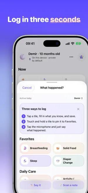 BabyPath: Newborn Baby Tracker screenshot 3
