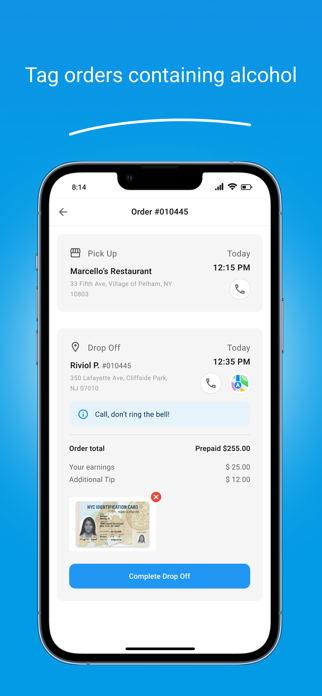Driver OrderSmile Screenshot 5 of 7