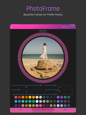 PhotoFrame for Instagram iPad screenshot