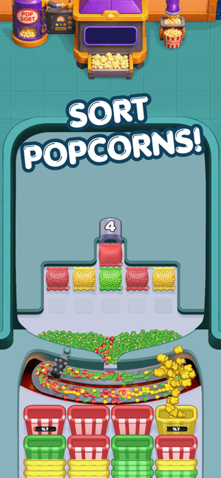 Popcorn - Pop & Sort Screenshot 1 of 4