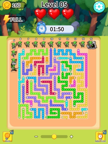 Snake Defense - Arrow Battle iPad screenshot