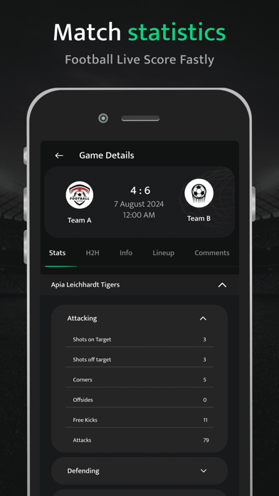Live Football TV Match & Score Screenshot