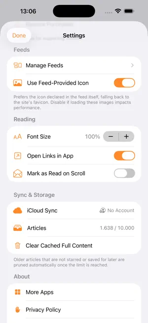 Newsful: RSS & News Reader screenshot 4