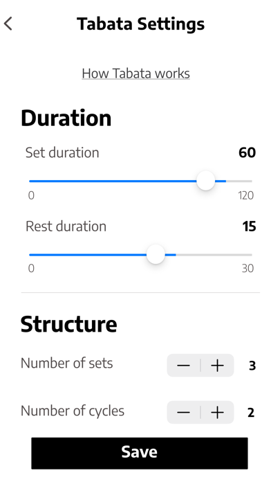 Screenshot #2 pour DF Tabata