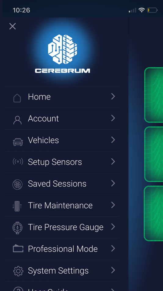 #1. Cerebrum Tire Sensor (iOS) 由: Cerebrum