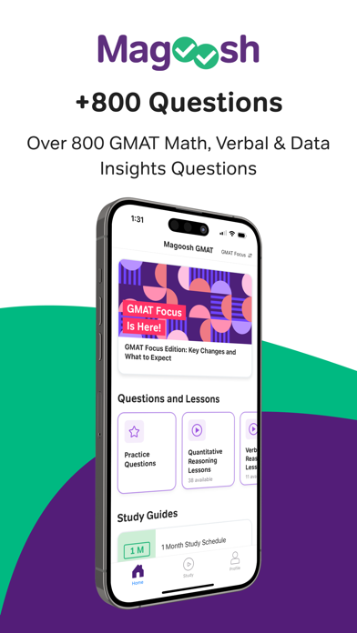 Screenshot #1 pour GMAT Prep & Practice - Magoosh