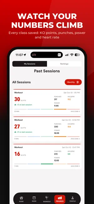 Kickboxing Club Fitness - HR screenshot 2