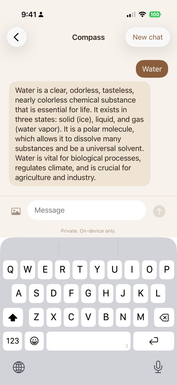 iPhone screenshot