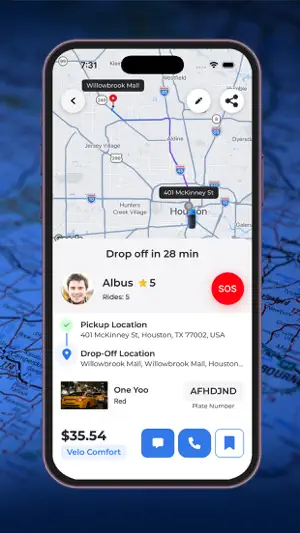 VeloRide - Request A Ride screenshot 4