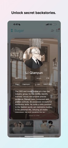 Sugar -Author Approved Chatbot Screenshot 5 of 5