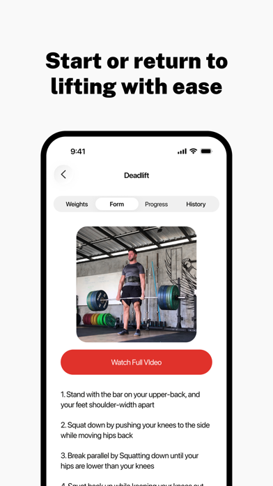 Screenshot 4 of Stronglifts 5x5 Workout App