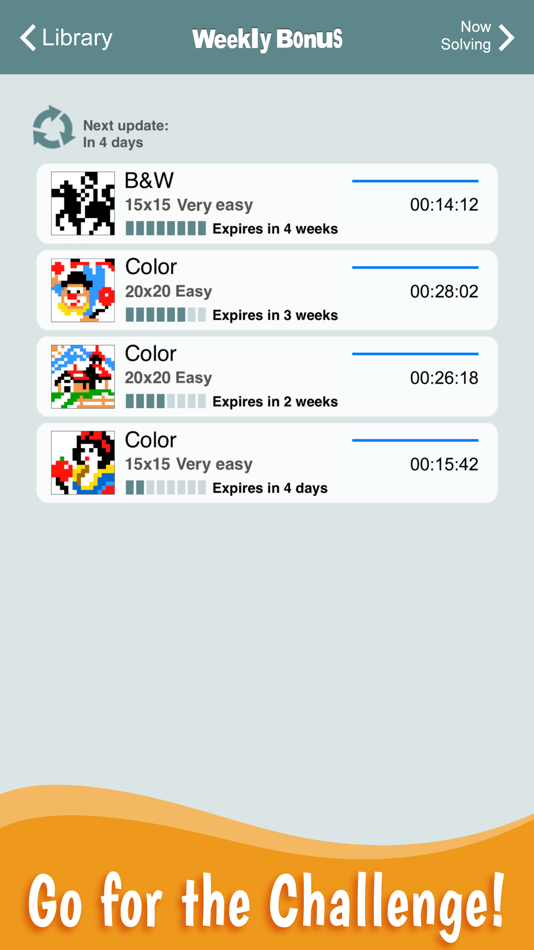 #5. Pic-a-Pix: Nonogram Color (iOS) Podle: Conceptis Ltd.