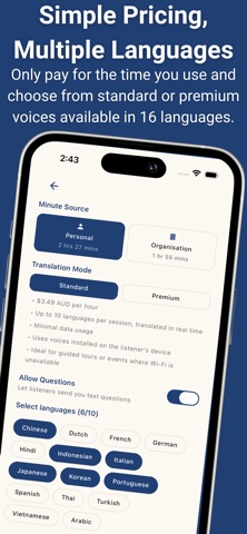 Translatour: Live Translations screenshot