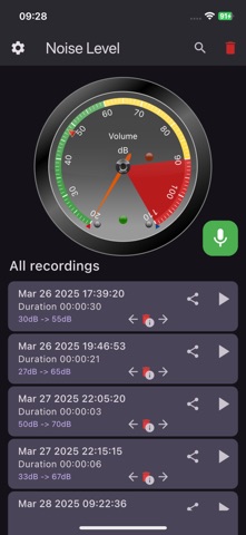 Noise Recorder Screenshot 1 of 6