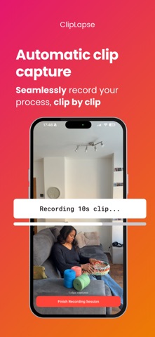 ClipLapse: Auto Video Recorder screenshot