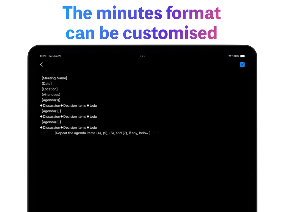 #5. Minutes.AI (iOS) By: Sense G.K.