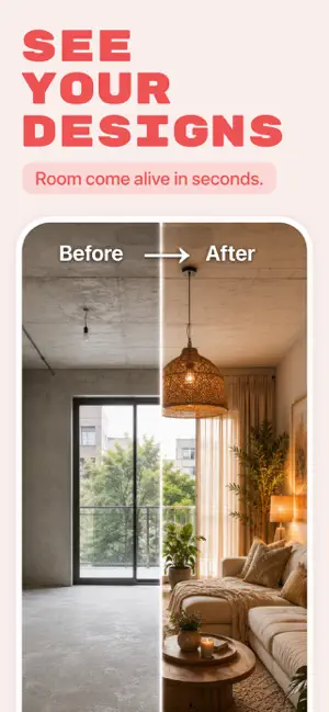 Decory - Interior Design AI iPhone screenshot 2