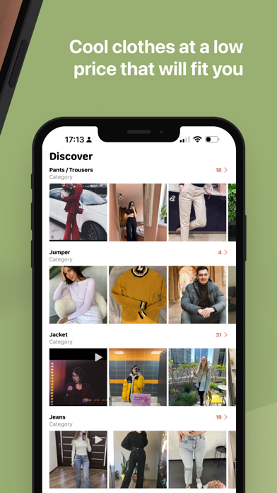 Swapp: clothes exchange & buy Screenshot
