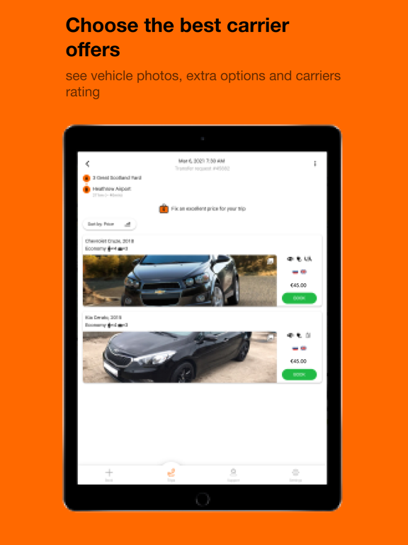 Screenshot #5 pour GetTransfer: Commande de Auto