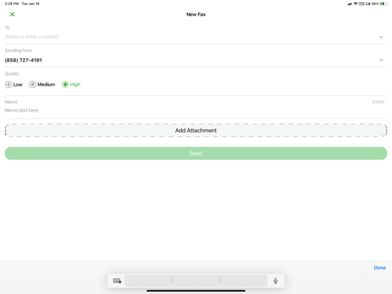 Phone.com iPad screenshot 8 - Business app