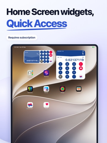 Conversion Calculator Plus iPad screenshot