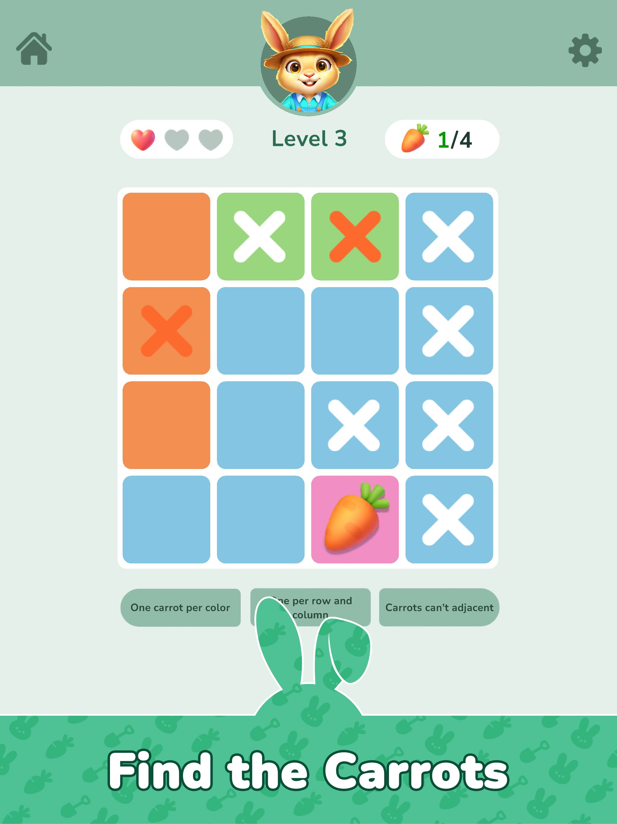 Carrot Puzzle: Brain Game screenshot 10