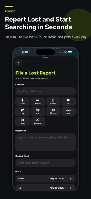 FoundIt: Find Lost Pet & Item screenshot 4