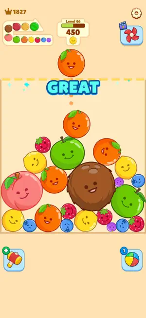 Fruit Merge-Juicy Melon Puzzle screenshot 3