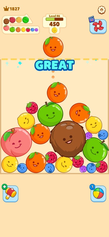 Fruit Merge-Juicy Melon Puzzle screenshot 4
