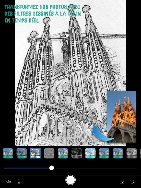 Screenshot #4 pour Caméra Art Dessiné