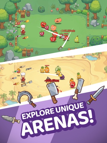 Knife Hero: Idle RPG iPad screenshot