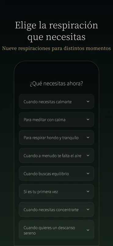 Soomora: Respiración guiada screenshot 4 of 7