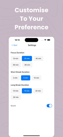 Work & Break Timer Screenshot 4 of 4
