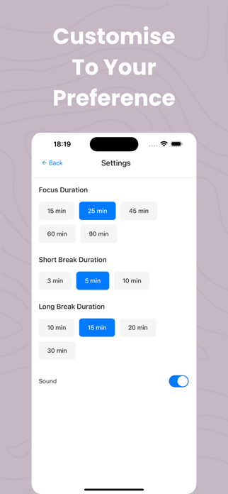 Work & Break Timer Screenshot 4 of 4