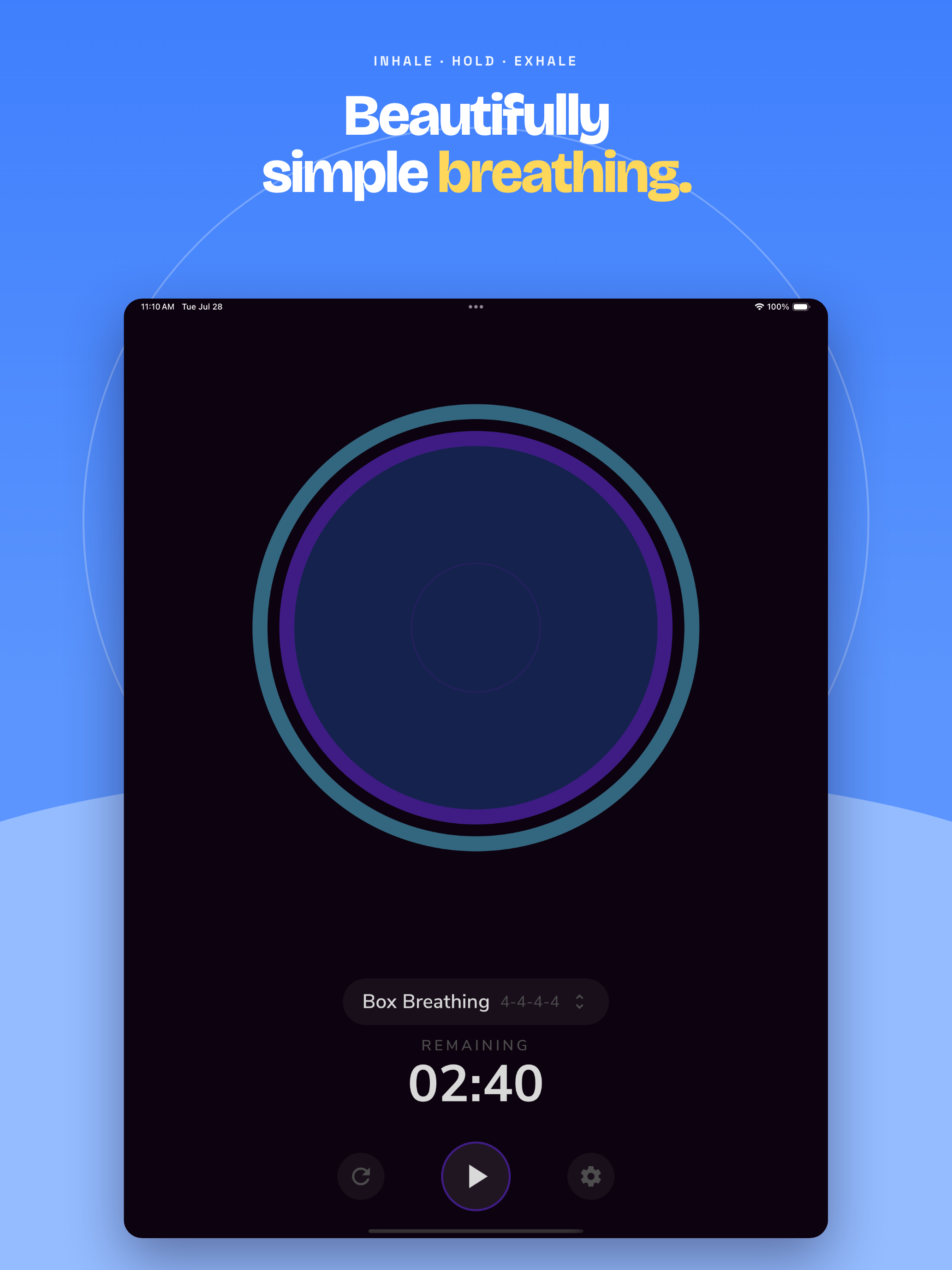 Awesome Breathing: Pacer Timer screenshot 8